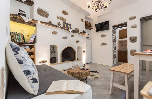 Marina's traditional stone house