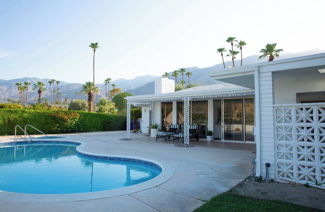 Meticulously styled Palm Springs midcentury gem nestled in Indian Canyons.