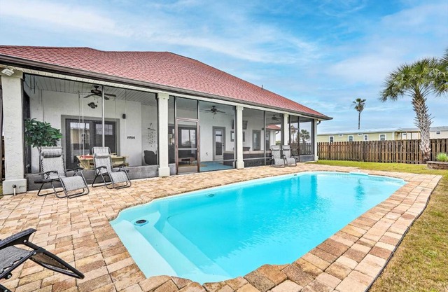 Mexico Beach Retreat with Grill and Private Pool!