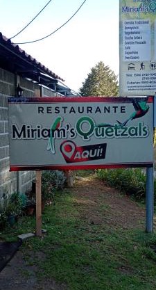 Miriam'S Quetzals lodge