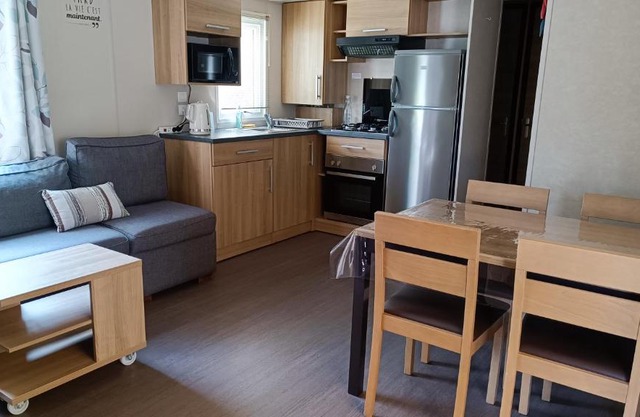 Mobil home 3 ch domaine de kerlann pont aven wifi inclu