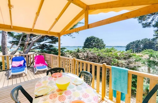 Mobil-home Premium Sea View 3 Rooms 4 People + TV