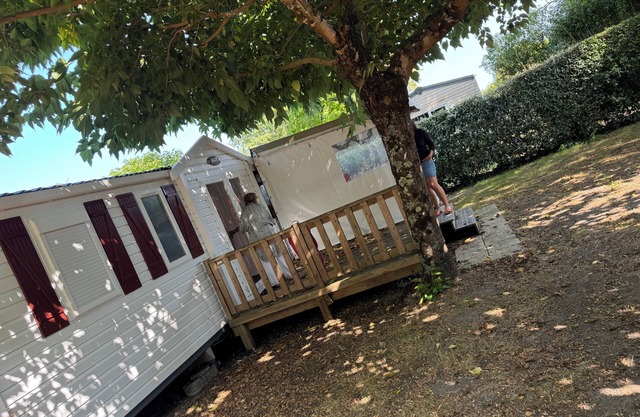 Mobile home near the beach