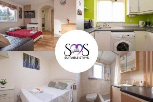 Modern 1Bedroom Apartment Deptford London WIFI Perfect for Solo & Coupled Guests Long Stays Welcome! Sleeps 4