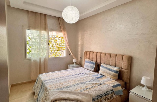 Modern 2BR Getaway in Mohammédia – Walk to Beach