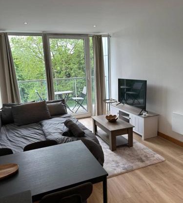 Modern Chelsea Bridge Apartment - Battersea Park View