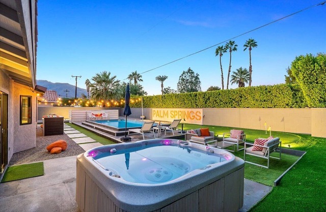 Modern Palm Springs Oasis, Pool/Spa, 4Be/2Ba Pool and Spa Close to downtown