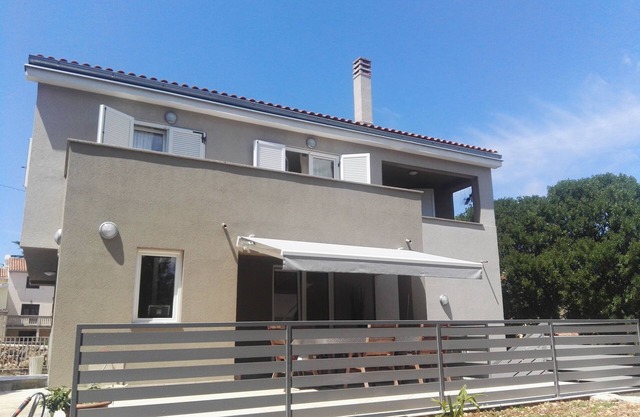 Modern villa with the big swimming pool @ Island of Krk