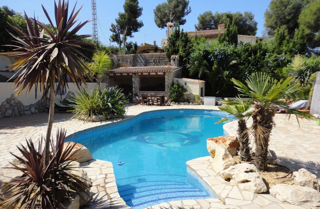 Moraira. Villa With Private Pool In Its Own Grounds