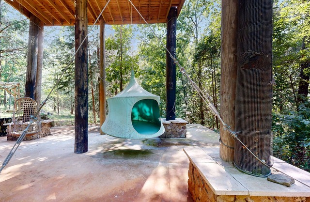 Mountain view home with hot tub