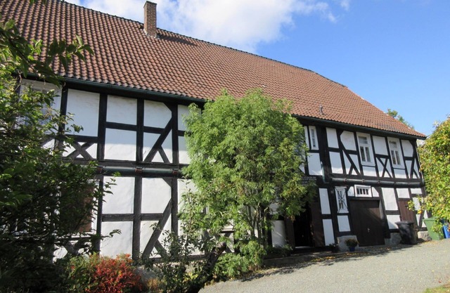 Musikhaus Medebach. This historic house is in the village in Hochsauerland.
