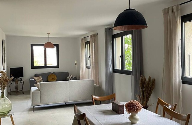 New and air-conditioned apartment in the village of Rapale