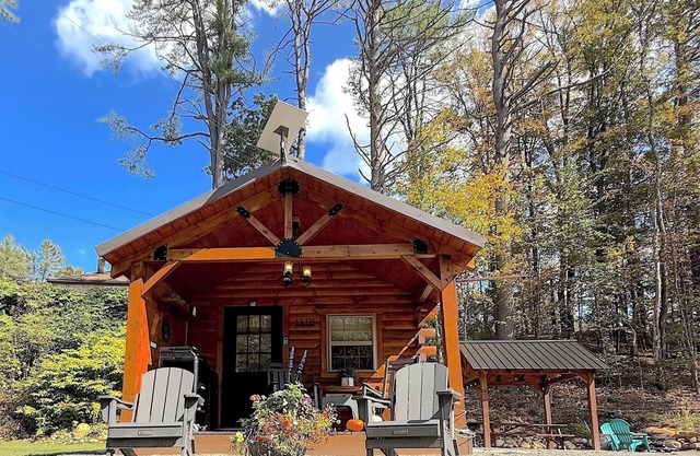 NEW! Cabin with gazebo on the river! 111B