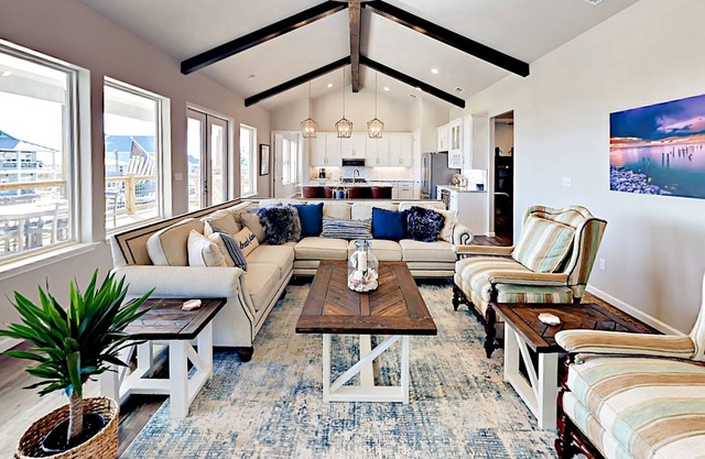 New Canal-Front Home | Private Boat Dock, Hot Tub, Balcony & Patio with Grill