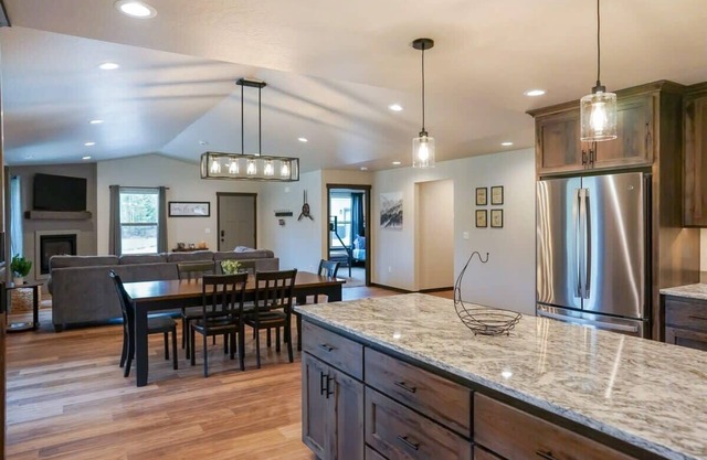 New home: 2 patios, 4 acres