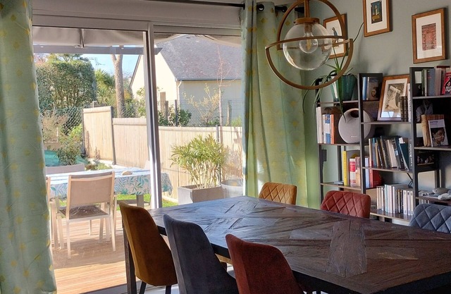New house with garden near Dinard, 300 m from the banks of the Rance river