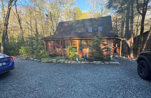 North Carolina Blue Ridge Mountains Log Cabin Retreat