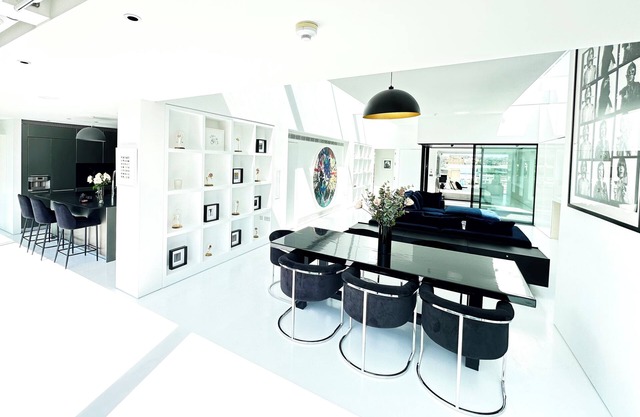North London beautiful Penthouse designed by Rankin