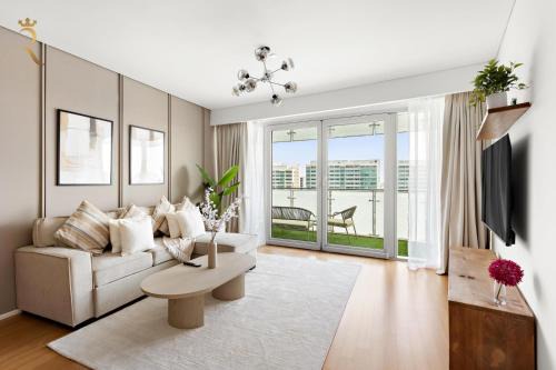 Oasis Stylish 2BR in Al Rahba - Modern Stay Near Al Raha Beach & Yas Island