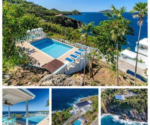 Oceanfront Villa with Pool, Hot Tub & 5 Condos! USVI