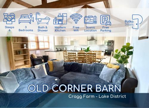 Old Corner Barn Lake District Escape by PolkaStays