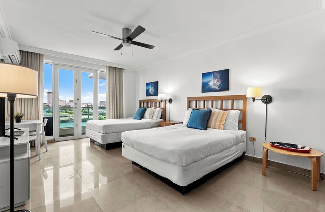 Old San Juan | Oceanview Studio | Balcony with Ocean View | Pool