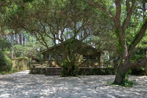 One-of-a-Kind Beach Cabin with Hot Tub