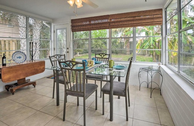 Ormond Beach Home with Yard, 1 Block to Beach!