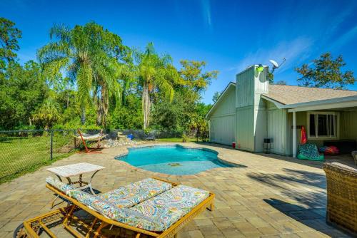 Ormond Beach Retreat with Private Pool and Grill!