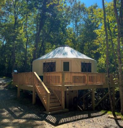Pala Chino Yurt - Next to Nantahala Weddings