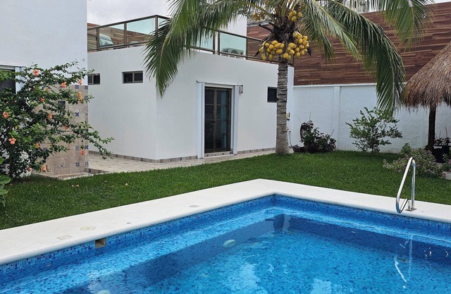 Palancar house with beautiful swimming pool and private palapa