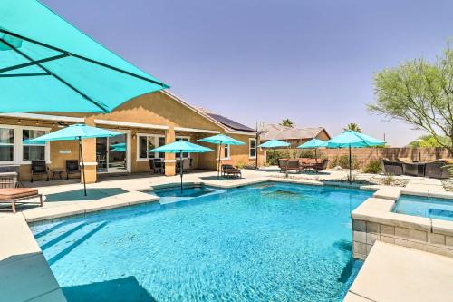Palm Desert Villa with Pool, Grill and Fire Pit!
