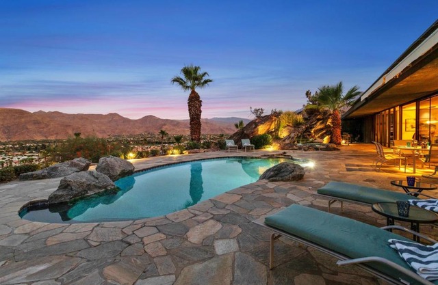 Palm Springs Retreat with Private Pool and Jacuzzi