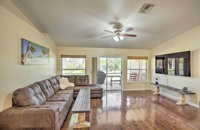 Peaceful Lehigh Acres Home w/Grill + Lanai!