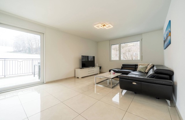 Peaceful Swiss Retreat | Parking + Private Balcony + Hi-Speed WiFi