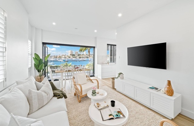 Peach Apartment at Palm View Collective