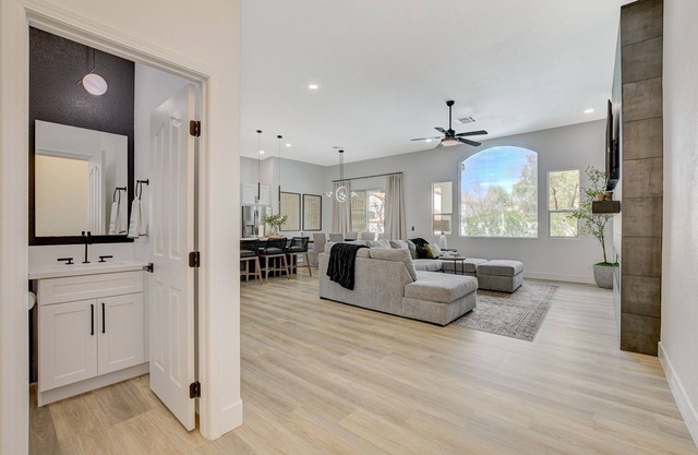 Perfect Locale: Work & leisure oasis! 3BR, pool, office, high-end finishes!