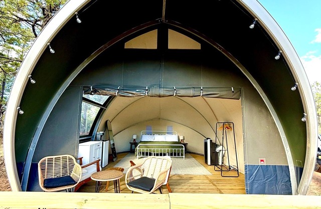 Pinetop Glamping Tent at Manzano Mountain Retreat