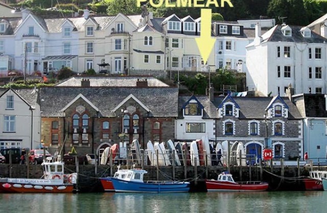 Polmear Harbour View With Terrace