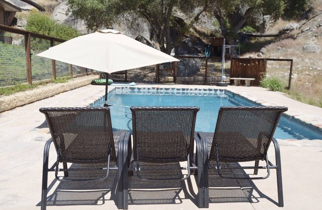 Poolside Granite Resort on the Way to Yosemite