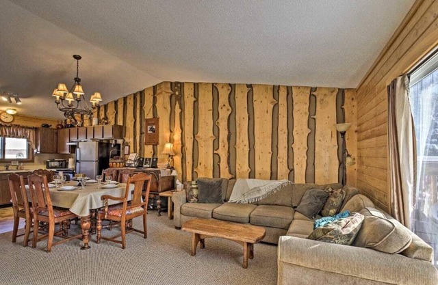 Private and cozy Townhouse #102 in the Townhouse Village at North Ironwood Acres resort on the Black River Scenic Byway. Beautiful wood theme through out with wood burning fireplace and onsite Laundry. Sleeps 1-6. DOG FRIENDLY!