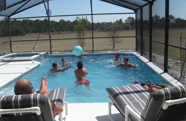 Private Back Yard With Great View