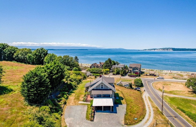 Private Beach Access + Water Views! | Sleeps 18, Historic 6BDR Farmhouse w/Deck