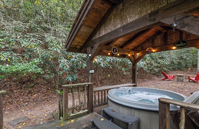 Private Cabin, Hot Tub, Great Location, Paved Roads. Blue Ridge Mtns, Downtown.
