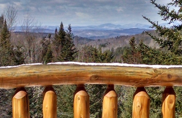 Private log home in the White Mts near Franconia Notch-Pet-friendly & AC!