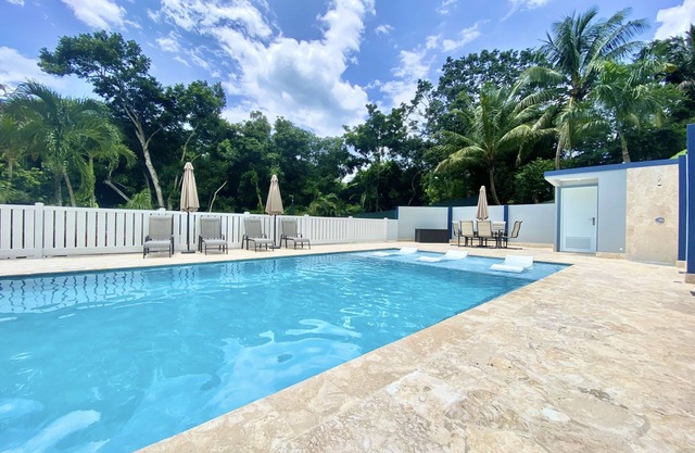 Private & spacious riverside home with HUGE pool, 10 mins to Rincon beaches!