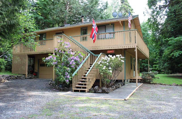 Puget Sound Island Home with view of Water