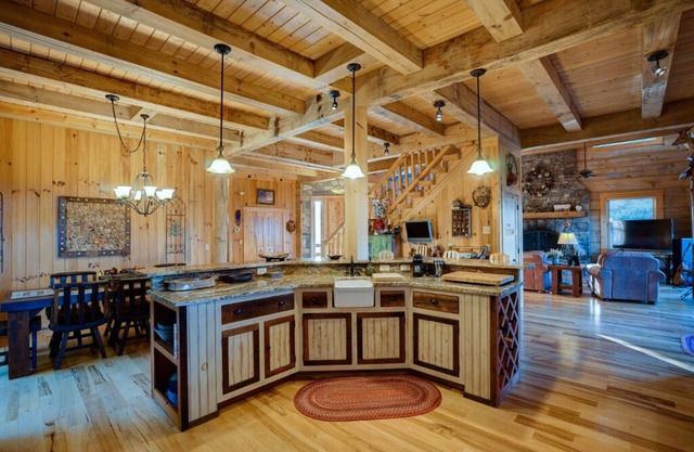 Quail Mountain lodge secluded mountain escape.