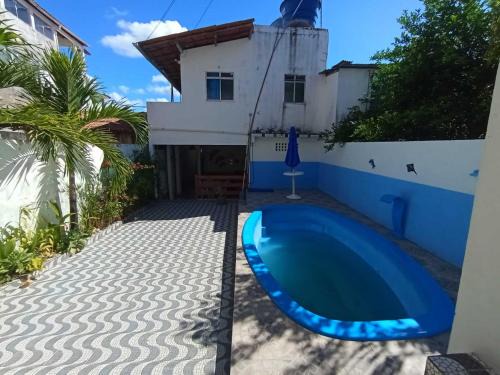 Quarto 3 quádruplo café da manhã em Pousada, Praia de Cabuçu BA