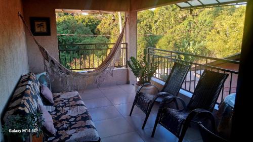 Quarto Varanda com vista para natureza
